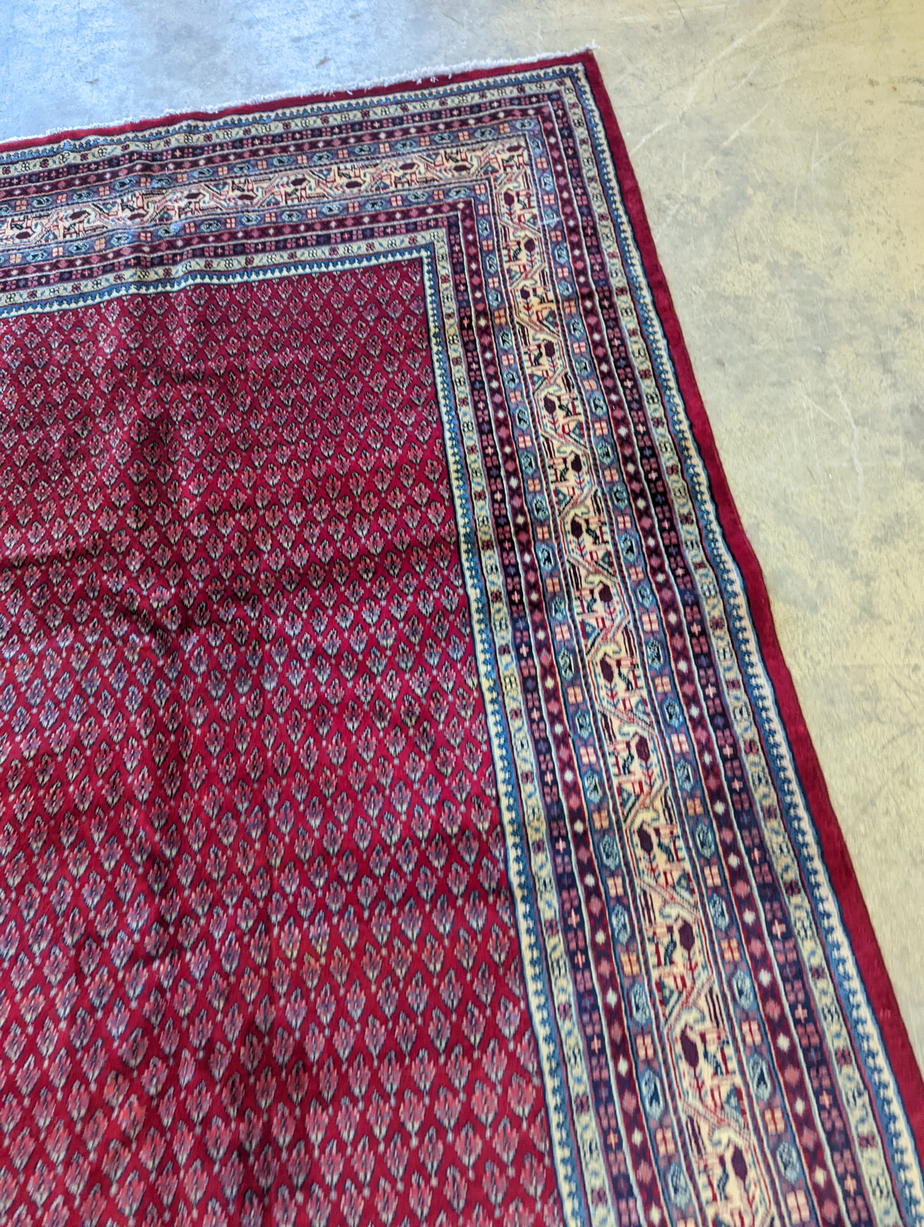 An Araak carpet, 350 x 250cm